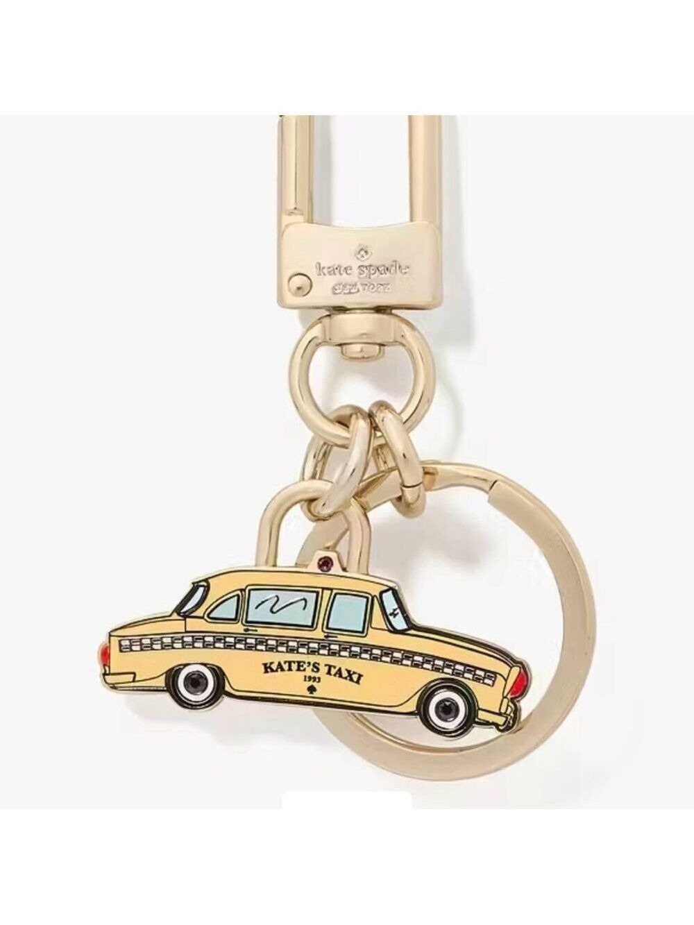 Kate Spade NYC Big Apple Keyfob bag charm NWT
